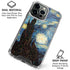 Van Gogh - The Starry Night by Van Gogh iPhone 16 Pro Max Clear Case